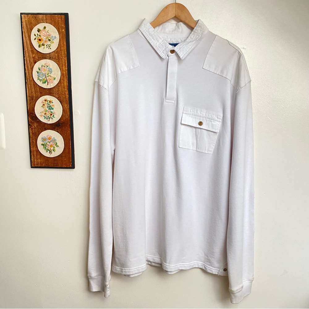 NWT Sperry Cotton Polo Sweater Shirt